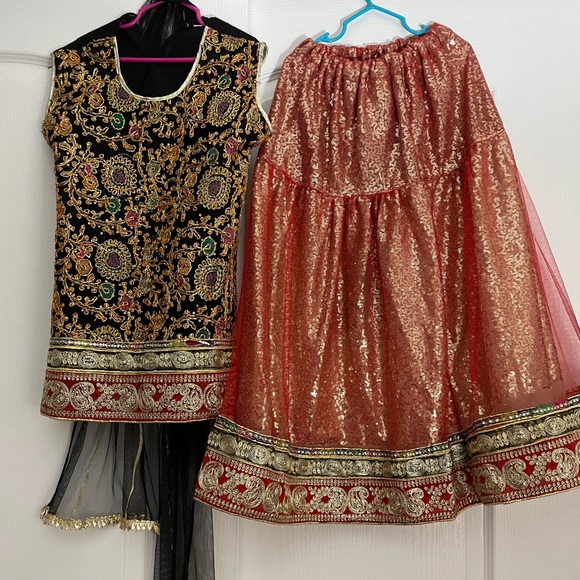 Pakistani indain Girls lengha  choli - Picture 1 of 10
